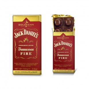 CHOCOLATE GOLDKENN JACK DANIELS TENNESSE FIRE 100G