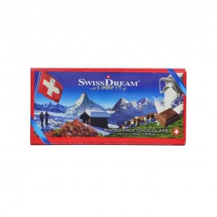 CHOCOLATE SWISSDREAM MILK LAIT MILCH 100G BARRA 003004