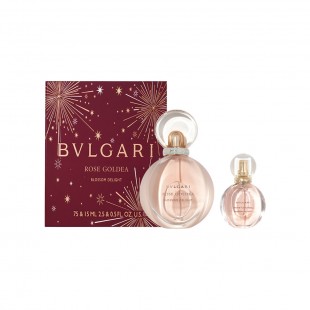 BVLGARI ROSE GOLDEA BLOSSOM DELIGHT KIT FEM 75ML EDP+15ML	