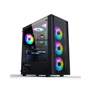 GABINETE MARVO SCORPION CA-123 GAMING BLACK