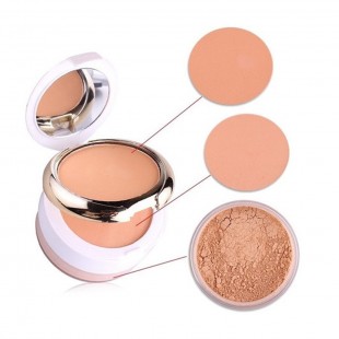 PO COMPACTO MISS ROSE 7003-129N2 PO DE ARROZ