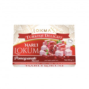CHOCOLATE TURCO LOKMAS POMEGRANATE FLAVORED 300G