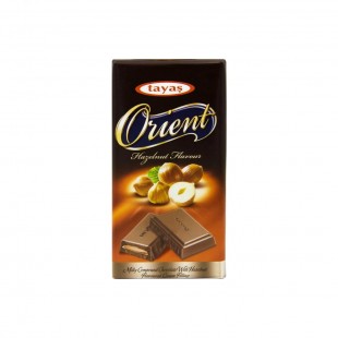 CHOCOLATE TAYAS ORIENT HAZELNUT BARRA 80G 022448