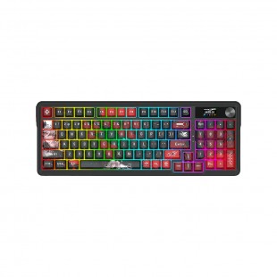 TECLADO GAMER REDRAGON K632WRGB HORUS MINI RED
