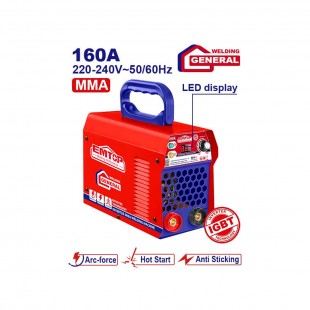 MAQUINA DE SOLDA INVERTER EMTOP EWDEM16501 160A MMA 220V 