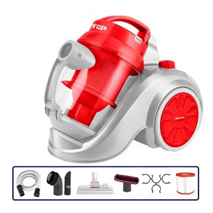 ASPIRADOR DE PO EMTOP EVCR20258 CINZA VERMELHO 220V/50/60HZ