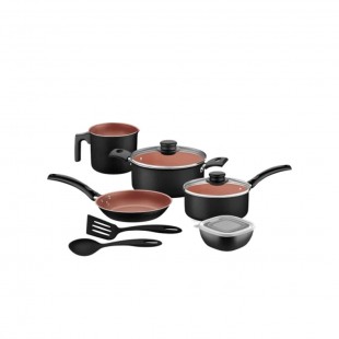 JOGO DE PANELA TRAMONTINA 27899/528 7PCS PRETO 