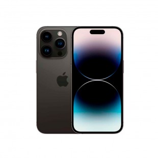 CELULAR APPLE SEMI NOVO IPHONE 14 PRO 128GB BLACK ESIM SO APA/ 30 DIAS