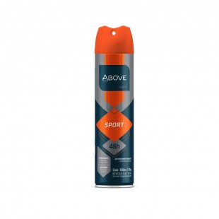 DESODORANTE ABOVE AEROSOL SPORT MEN 48H 150ML