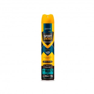 DESODORANTE ABOVE AEROSOL MAXX SPORT ENERGY MEN 48H 250ML 