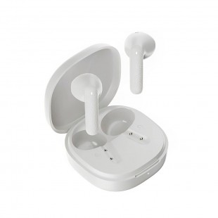FONE BLUETOOTH QCY AIR BH24QT41A TRUE WIRELES EARBUDS WHITE 