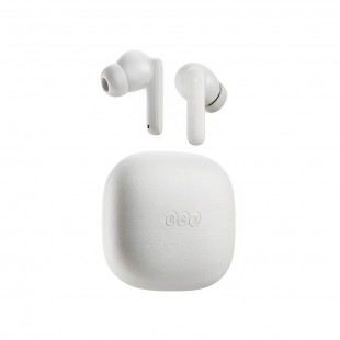 FONE BLUETOOTH QCY BUDS BH24QT43A TRUE WIRELES EARBUDS WHITE