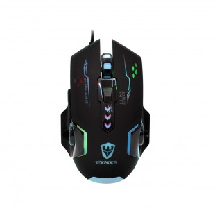 MOUSE USB SATELLITE A-562 RGB PRETO