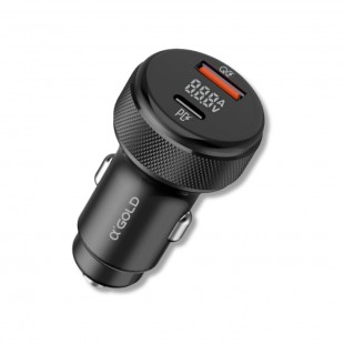 ACCESORIO CELULAR FONTE VEICULAR A GOLD PRO CJ13-2 PRETO 