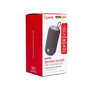 SPEAKER QUANTA PORTATIL QTSPN5 PRETO