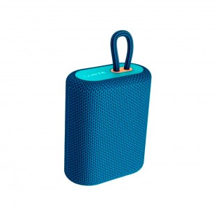 SPEAKER QUANTA PORTATIL QTSPB64N AZUL BT/FM/SD/5W