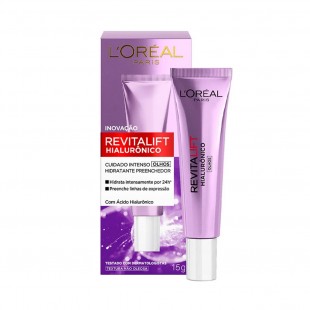 CREME FACIAL LOREAL CONTORNO DE OLHOS REVITALIFT CUIDADO INTENSO 15ML