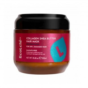 MASCARA ECOLCHI COLLAGEN SHEA BUTTER HAIR 550ML