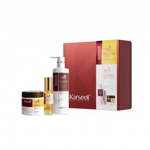 KIT KARSEELL MACA POWER ESSENCE REPAIR SH 500ML+OLEO 50+MASC 500ML