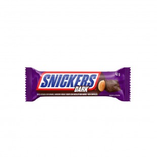 CHOCOLATE SNICKERS DARK AMENDOI E NOUGAT 42G 