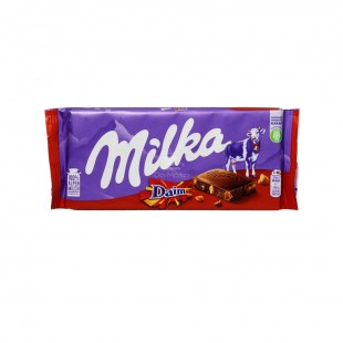 CHOCOLATE MILKA DAIM BARRA 100G