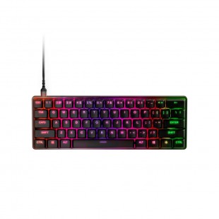 TECLADO USB GAMER STEELSERIES APEX 9 MINI RGB BLACK 