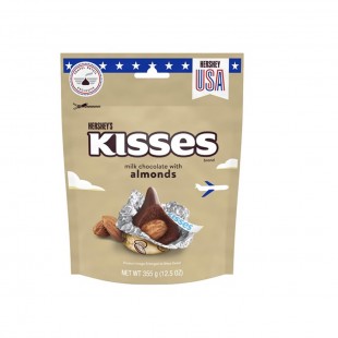 CHOCOLATE HERSHEY'S KISSES ALMONDS 355G
