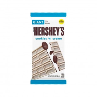 CHOCOLATE HERSHEY'S COOKIES'N'CREME BARRA 208G 
