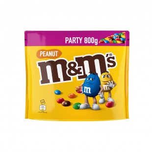 CHOCOLATE M&MS PEANUT PARTY 800G