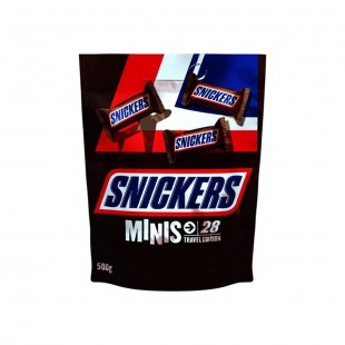CHOCOLATE SNICKERS MINIS X28 500G
