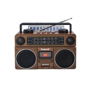 RADIO PORTATIL ECOPOWER EP-F315 MARRON