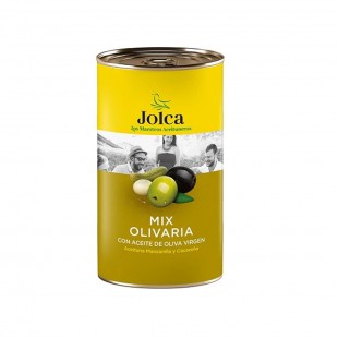 AZEITONAS JOLCA MIX OLIVARIA VERDES 350G LATA