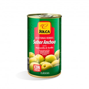 AZEITONAS JOLCA VERDES 350G LATA 