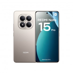 CELULAR XIAOMI REDMI NOTE 15 PRO 4G 8GB+256GB GLOBAL TITANIUM