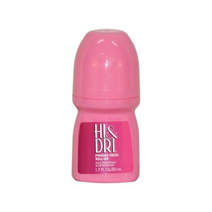 DESODORANTE HI&DRI ROLON POWDER FRESH ROSA FEM 50ML